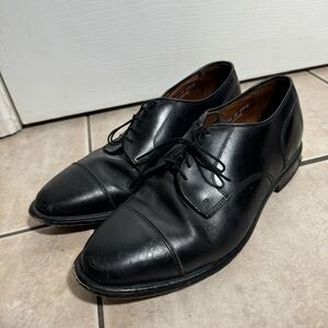 Allen Edmonds Redding Men’s 8.5 3E Cap Toe Oxford Black Luxury Dress Shoes